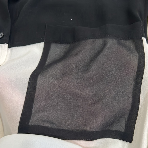 Andrew Marc Silk Blouse - Picture 5 of 5